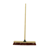 24" (60cm) Stiff PVC Warehouse Platform Broom Large Stiff Brush